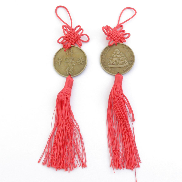 Amuleta Feng Shui cu Moneda si Buddha Zambitor [1]