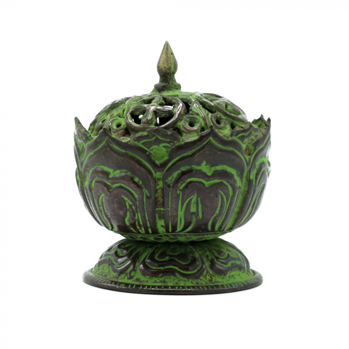 Arzator de Tamaie Tibetan Antic, Lotus [1]