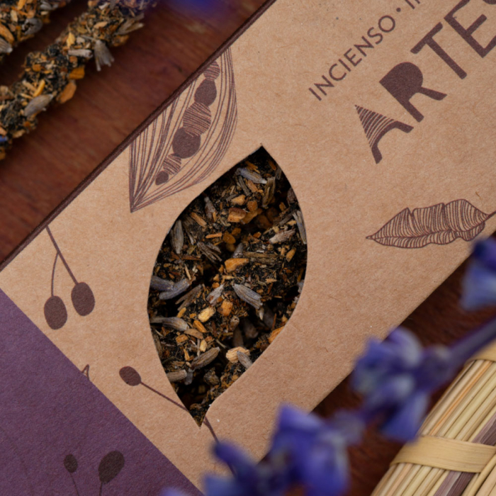 Betisoare Parfumate, Lavanda si Palo Santo, Artesano [4]
