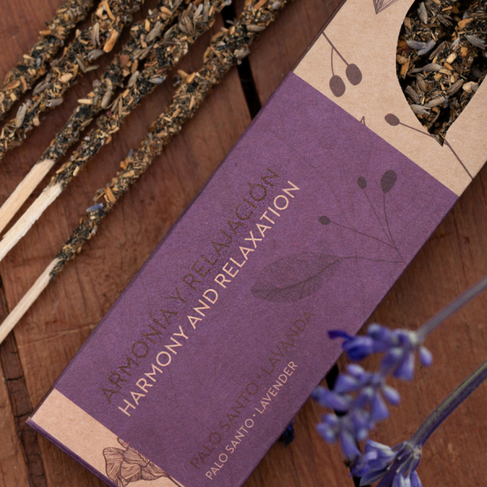 Betisoare Parfumate, Lavanda si Palo Santo, Artesano [2]