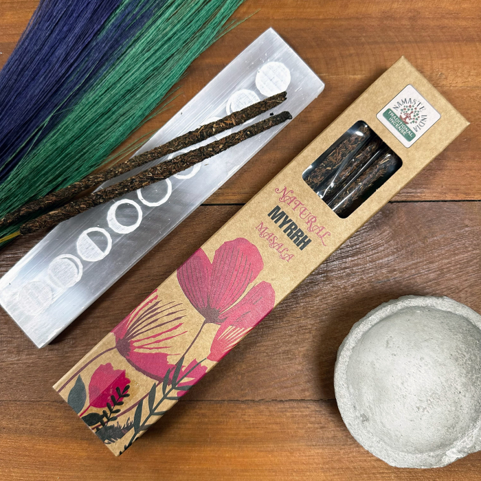Betisoare Parfumate cu miros de Mir, Natural Botanical Masala [2]