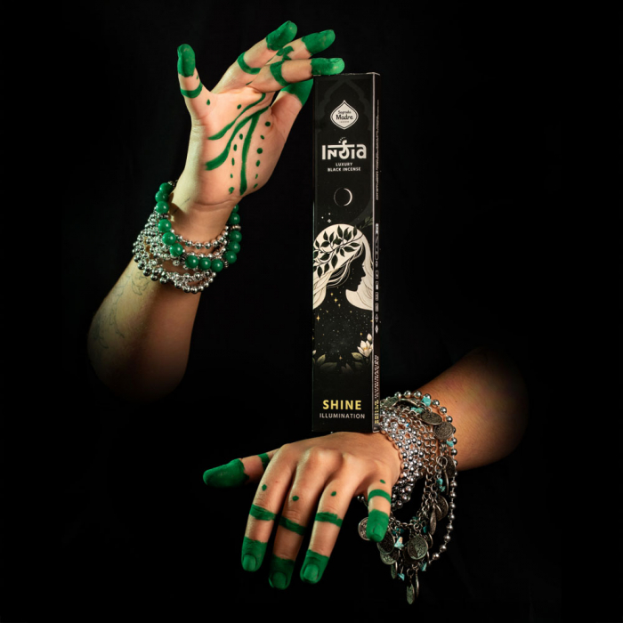 Betisoare Parfumate, Ritual de Iluminare - SHINE, India Black [2]