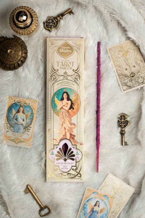 Betisoare Parfumate Tarot Angeles Iubire Neconditionata - Lacramioare [2]