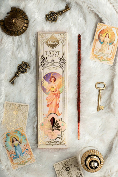 Betisoare Parfumate Tarot Angeles Dulce de Cacao - Abundenta si Prosperitate [2]