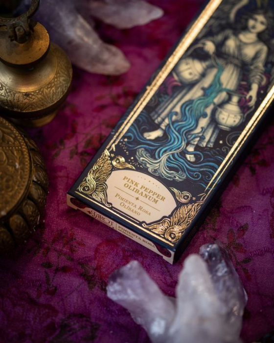 Betisoare Parfumate Tarot de Marsella – Piper Roz si Tamaie [2]