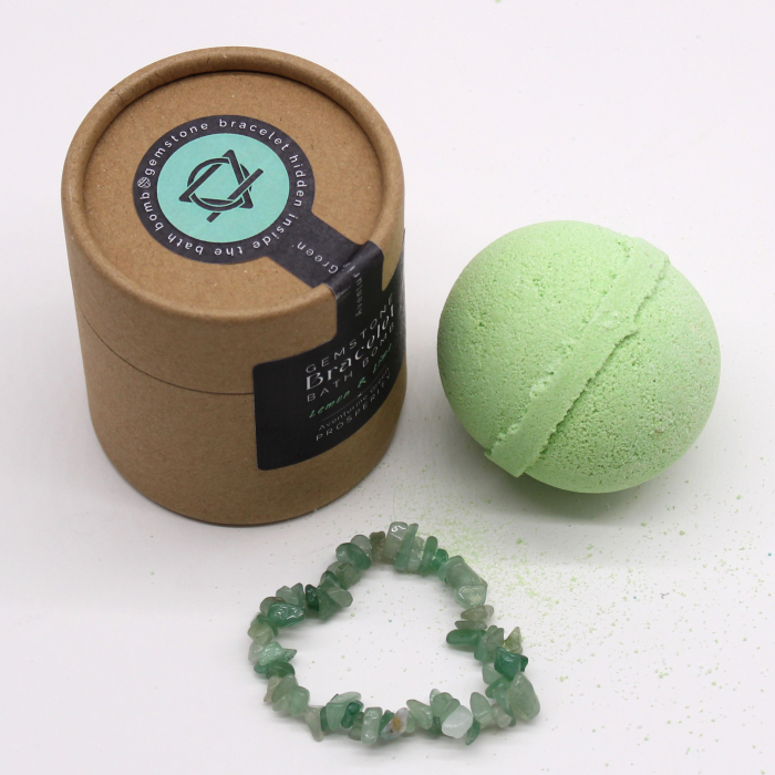 Bila Baie cu Bratara din Aventurin Verde, Citrice, 180g [2]