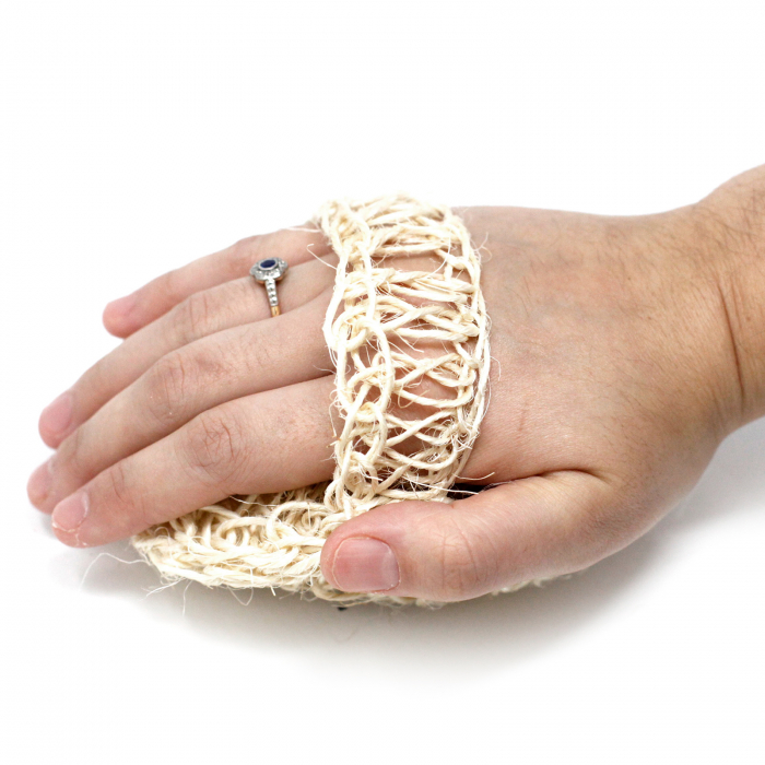 Burete rotund din Sisal pentru Exfoliere [4]