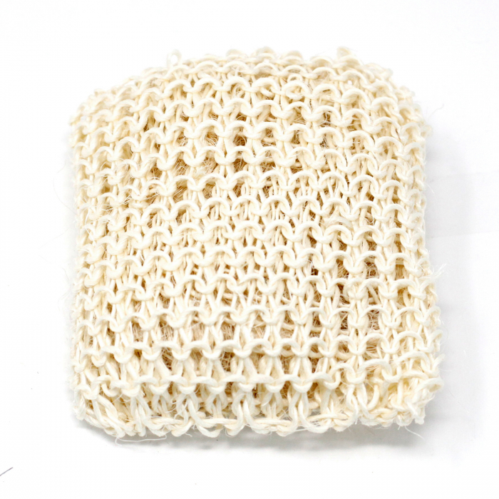 Burete patrat din Sisal pentru Exfoliere [2]