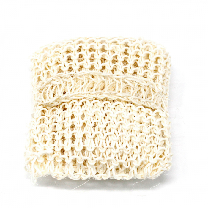 Burete patrat din Sisal pentru Exfoliere [3]