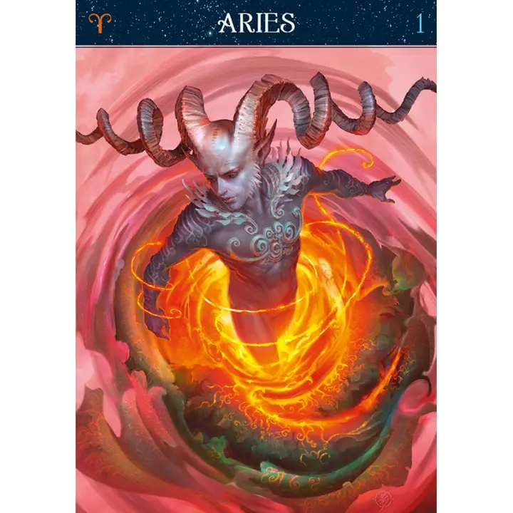Set 26 Carti Oracol, Barbieri Zodiac, Barbara Moore [3]