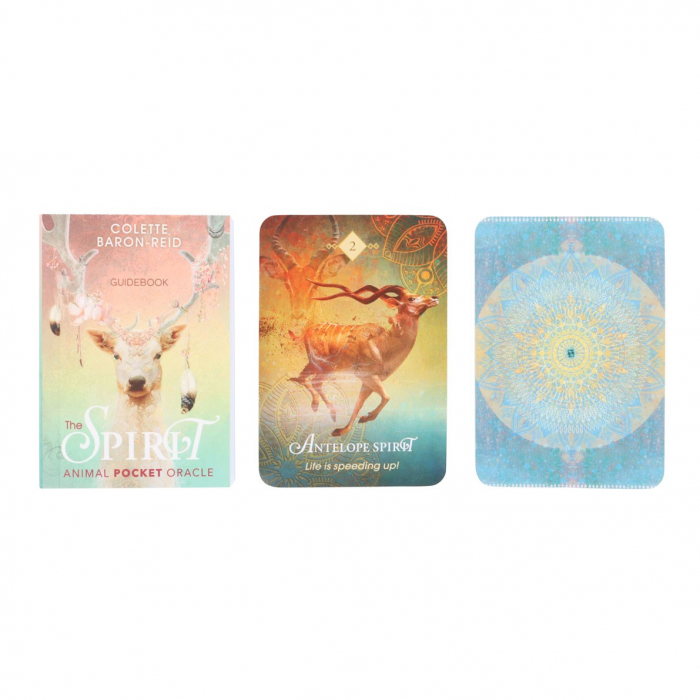 Set 68 Carti Oracol, Spirit Animal, Pachet de Buzunar – Colette Baron-Reid [3]