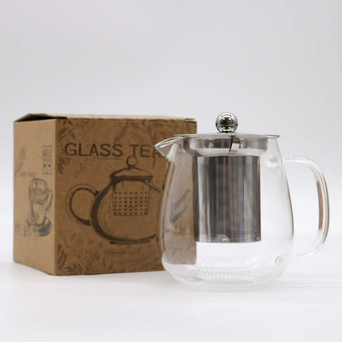Ceainic din Sticla cu Infuzor, 550 ml [3]