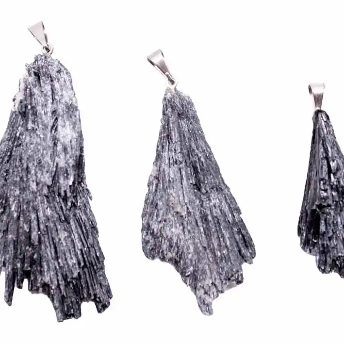 Pandantiv Cianit Negru Brut - Matura Vrajitoarei [1]