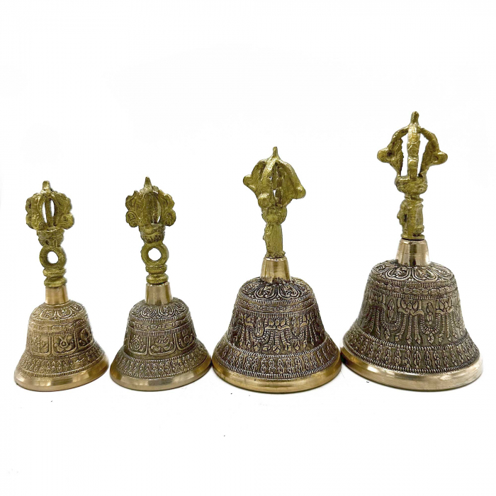 Clopot Tibetan Mic, 5x11 cm [2]