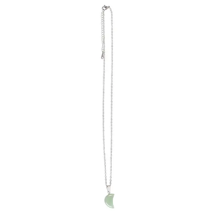 Colier Luna din Aventurin Verde si Felicitare [4]