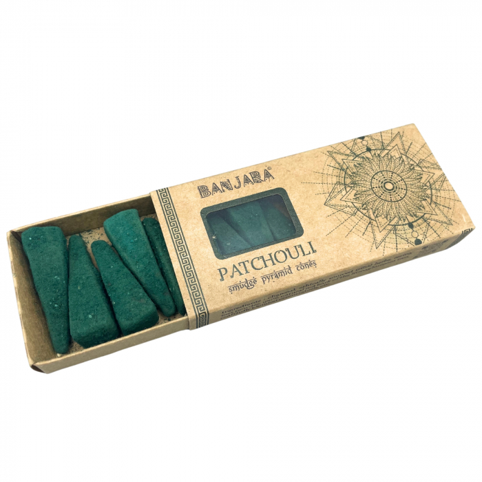 Conuri fumigatie, Patchouli, Banjara Piramida [2]