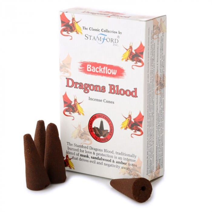 Conuri parfumate backflow, Dragon's Blood [1]