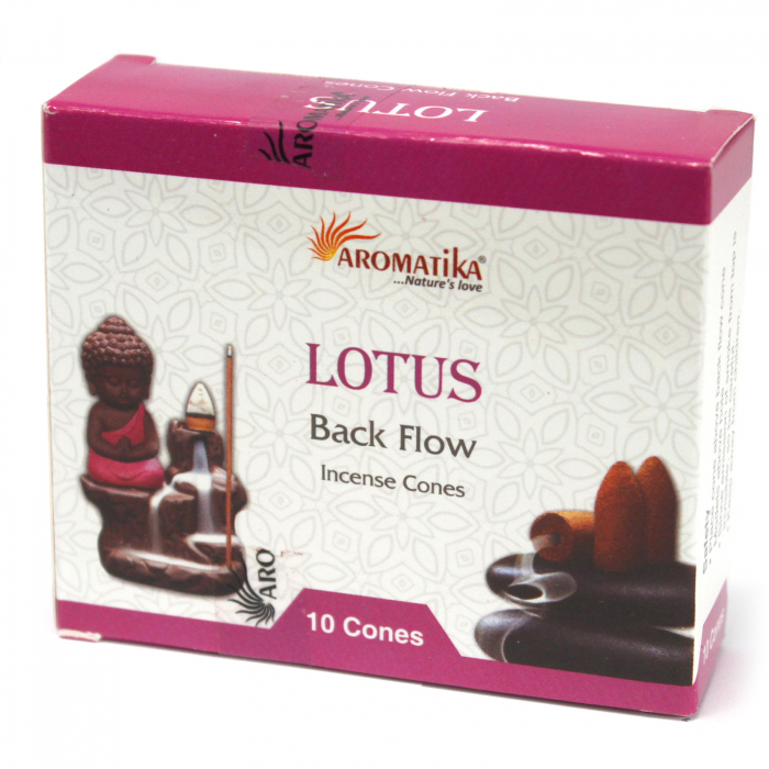 Conuri Parfumate Backflow, Lotus, 10 buc [1]