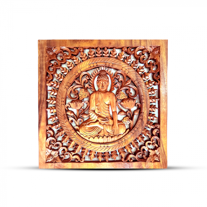 Panou decorativ Sacru, Buddha, 40 x 40 cm [1]