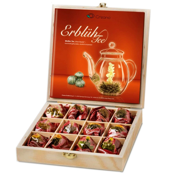 Creano Tea Box 12 Bile de Ceai Infloritor, Ceai Alb [2]