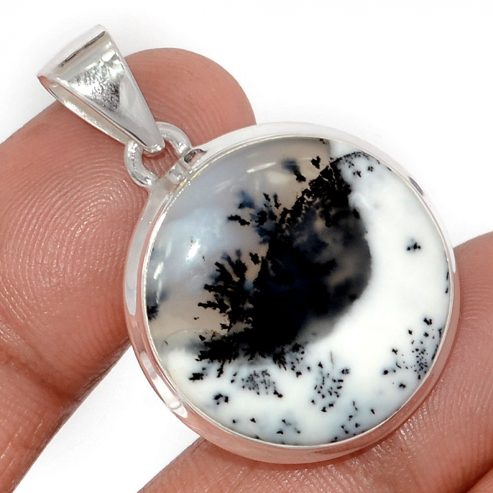 Pandantiv Merlinit (Opal Dendritic) - Argint 925 - M01 [2]