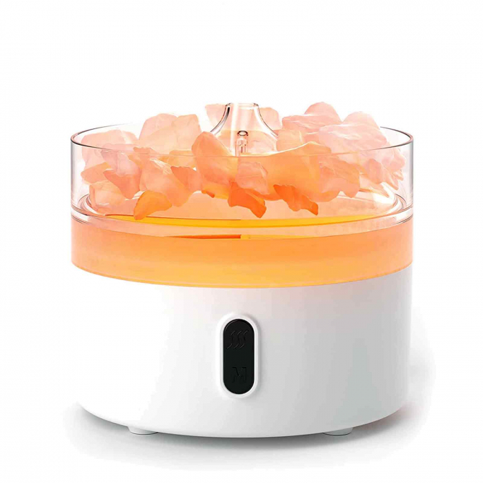 Difuzor Aromaterapie cu Sare de Himalaya - Lumina de Noapte [1]