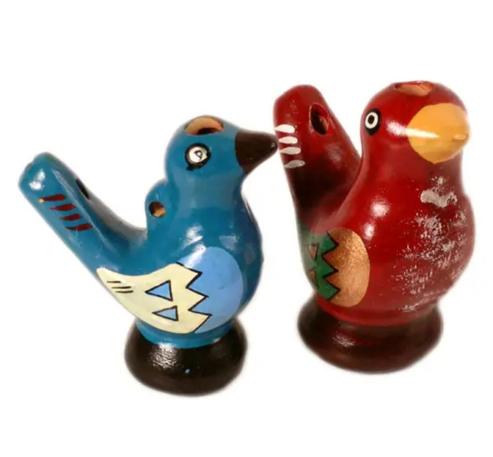 Fluier de lut cu sunet de pasare, Peru [1]