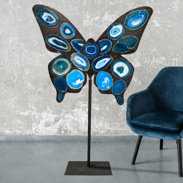 Fluture din Agat Albastru – 140 cm [2]