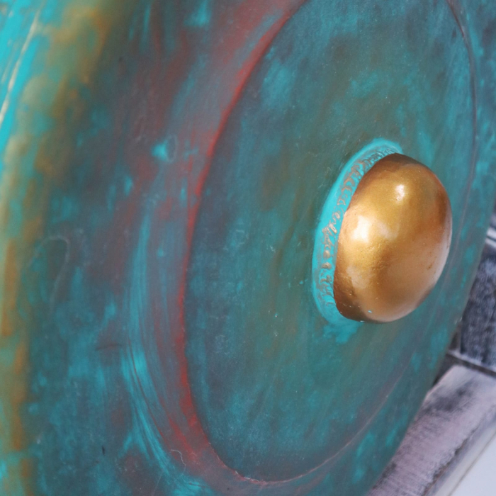 Gong cu suport, verde, 25 cm [3]