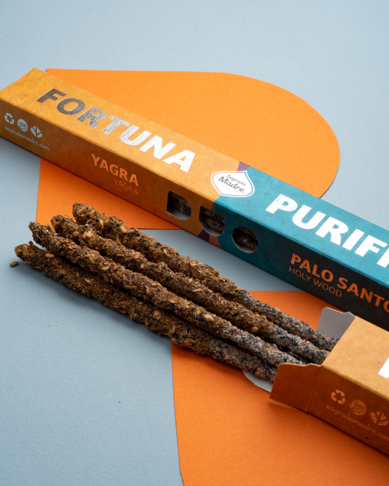Betisoare parfumate cu Yagra si Palo Santo, Noroc si Purificare [2]