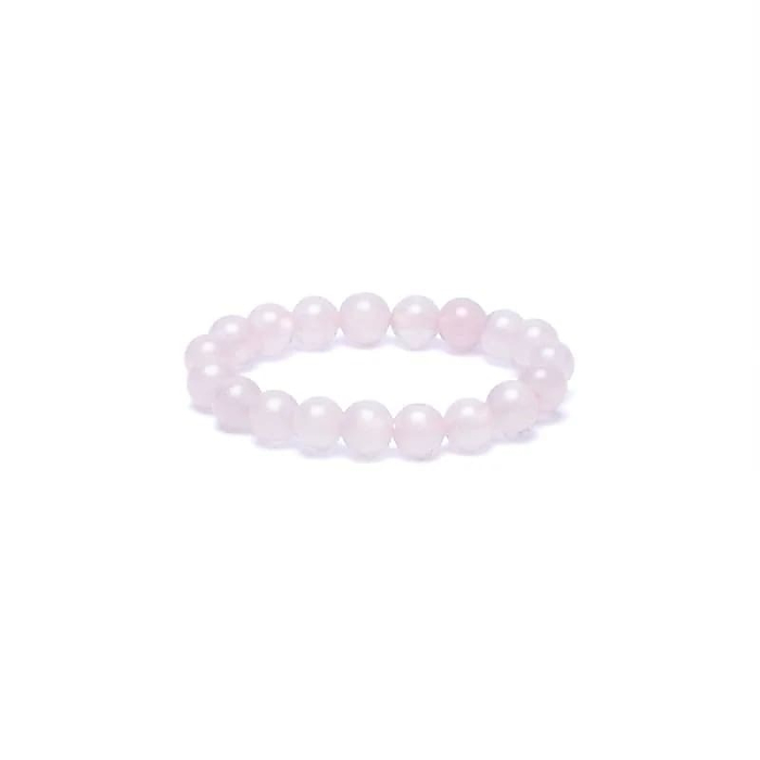 Inel Elastic Cuart Roz 3mm [2]