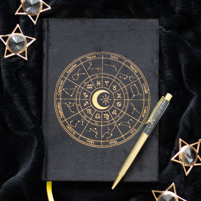 Jurnal cu Roata Astrologica si Pix cu Obsidian, 100 file [2]