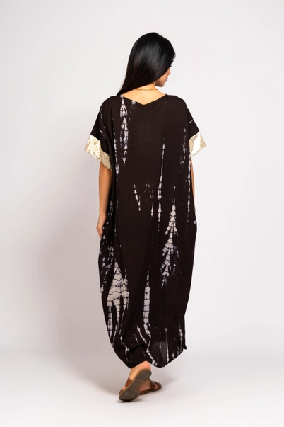 Kaftan Greece din Bumbac cu Paiete [3]