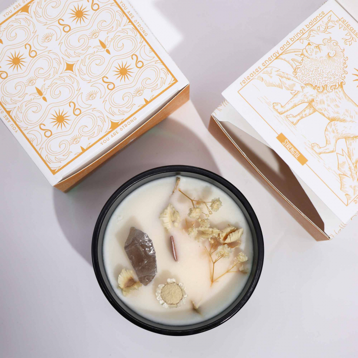 Lumanare Parfumata Tarot - Leul, 175g [5]