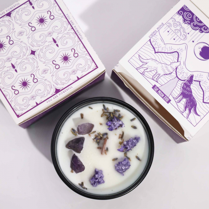 Lumanare Parfumata Tarot - Luna, 175g [5]