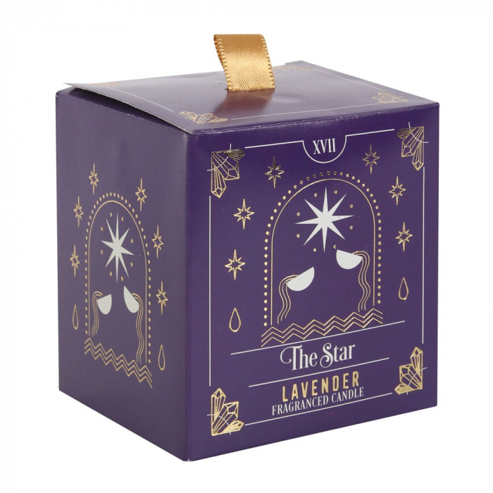 Lumanare Parfumata Tarot - Steaua, Lavanda [2]