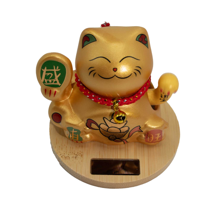 Maneki Neko Aurie- Pisica Norocoasa cu labuta mobila [2]