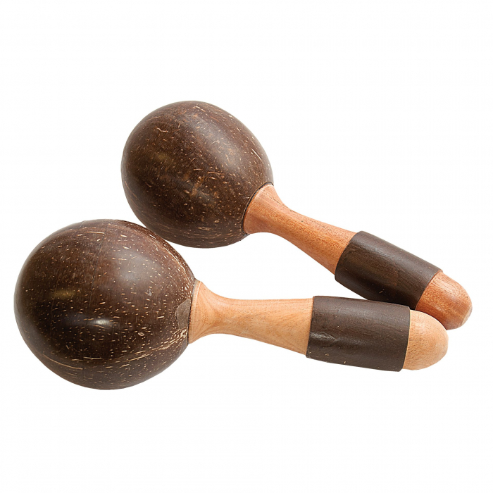 Maracas din lemn de cocos, L [1]