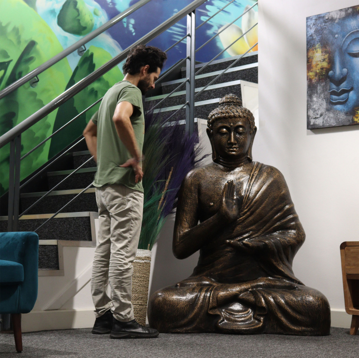 Statuie Buddha, Meditatia in Stupa, 1,5 m [2]
