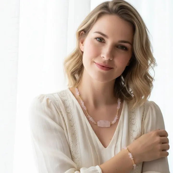 Armonia Bratara cu Cuart Roz [3]