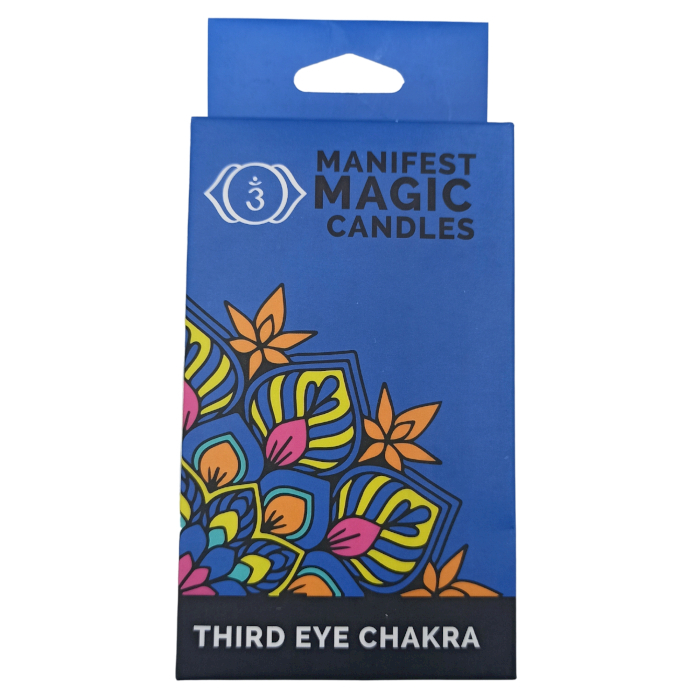 Set 12 Lumanari Ritualice, Chakra Al 3-lea Ochi - Inspiratie [2]
