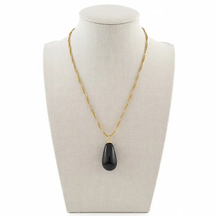 Onyra Colier cu Onix Negru [1]