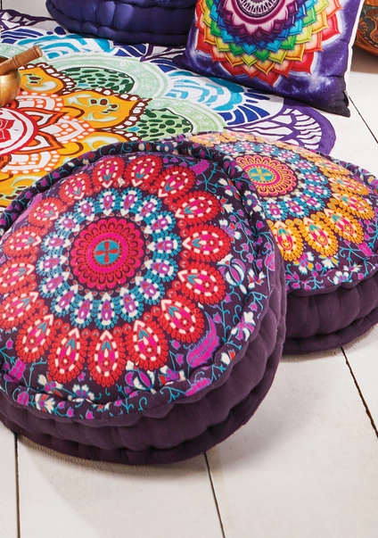 Perna Yoga si Meditatie, paun - roz [2]