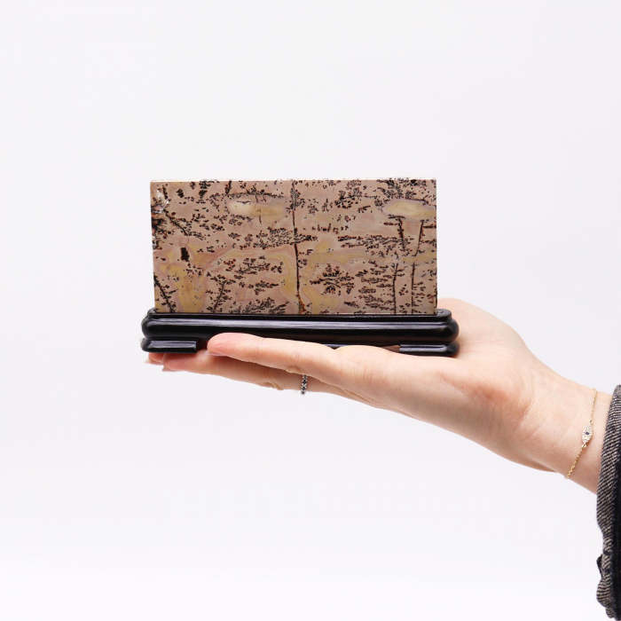 Decoratiune Pictura Guohua pe Piatra, Peisaj [2]