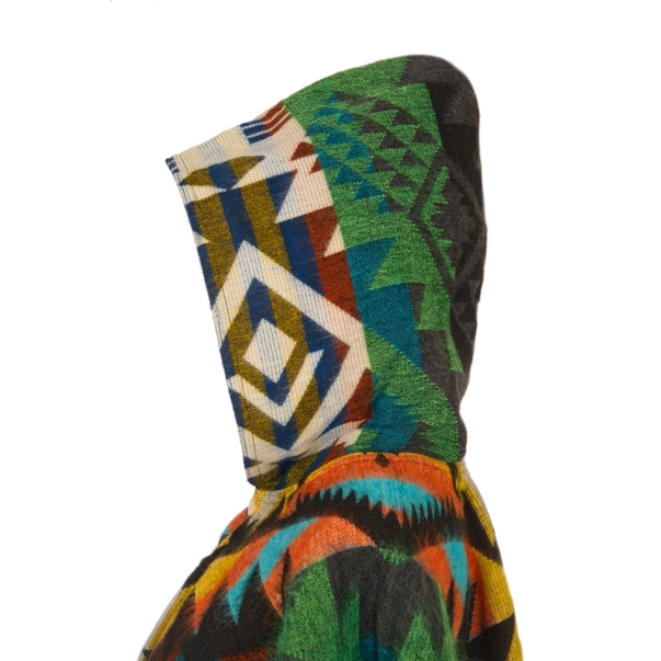 Poncho Alpaca Waorani Verde [2]