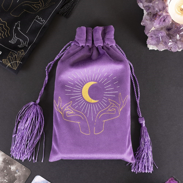 Saculet Carti de Tarot, Crescent Moon [2]