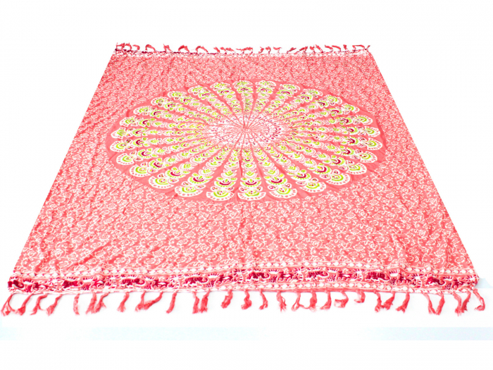 Sarong Mandala, Roz, 140x100 cm [2]
