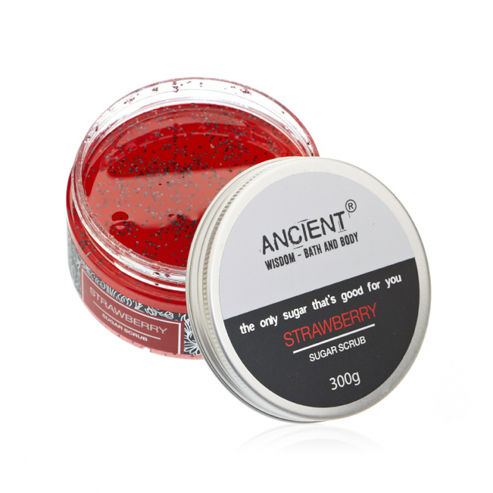 Scrub de Corp cu Capsuni, 300g [3]