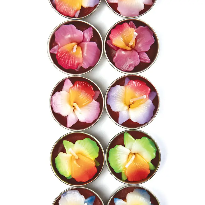 Set 10 lumanari pastila floare de lotus [2]