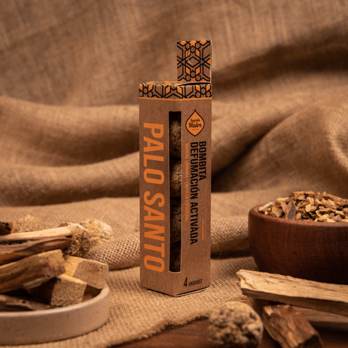 Set 4 Sfere Fumigatie, Palo Santo, Sagrada Madre [2]